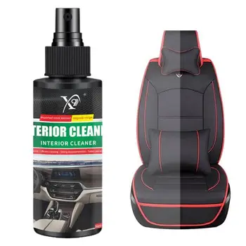 Belső tisztító spray műanyag díszítéshez bőr ülés szövet felső professzionális autó műszerfal tisztító többcélú belső részlet