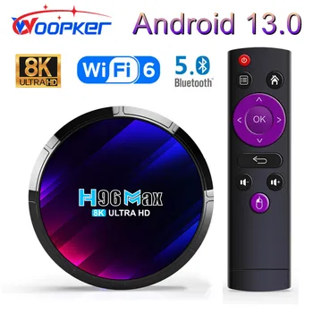 H96 MAX RK3528 Android 13 TV doboz Rockchip 3528 négymagos 8K médialejátszó Wifi6 BT5.0 4GB 64GB Google Voice 2GB 16GB Set Top Box