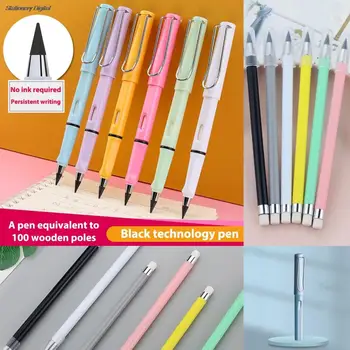 Örök ceruzák Fa tinta nélkül Korlátlan írás Aláírási tollak Környezetbarát írószerek Iskolai kellékek