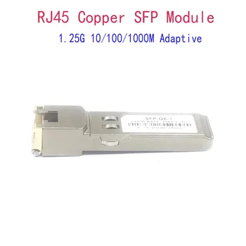 1.25G SFP RJ45 modul 1000Mbps SFP - RJ45 réz SFP adó-vevő kompatibilis a Cisco Mikrotik TP-Link gigabites Ethernet kapcsolóval