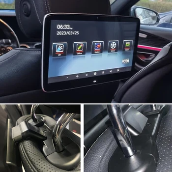 Hátsó szórakoztató rendszer Mercedes E GLE GLS autós fejtámla monitorhoz Android többfunkciós táblagép érintőképernyő WiFi / Bluetooth / USB
