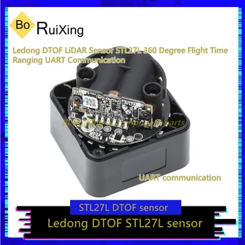 1DB / LOT DTOF-LIDAR-STL27L Ledong DTOF LiDAR érzékelő STL27L 360 fokos repülési idő tartománya UART kommunikáció