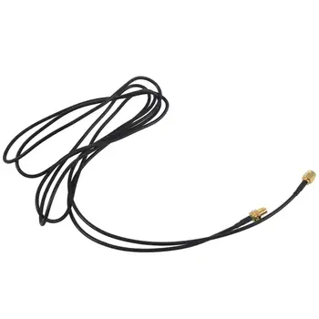 WIFI antennahosszabbító kábel RP-SMA apa - RP-SMA anya RF csatlakozó adapter RG174 2M