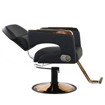 Modern szalonbútorok Fodrász székek Luxus divat fodrászszékek Fodrászat Speciális fodrászszék Szépségszalon emelőszék