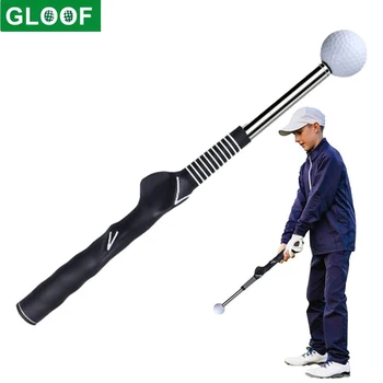 Golf Swing Practice Stick teleszkópos Golf Swing Trainer Golf Swing Master Training Aid Testtartás korrektor gyakorlat Golf gyakorlat