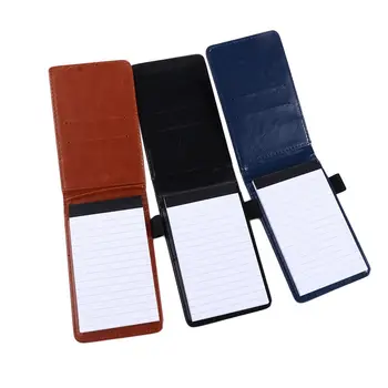 irodai többfunkciós retro bőr borítás Napló jegyzettömbök Üzleti emlékeztetők Mini jegyzettömb Pocket Planner A7 notebook