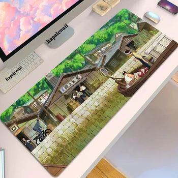HD nyomtatás City Street Gaming egérpad Nagy egérszőnyeg Laptop egér szőnyeg játék szőnyeg billentyűzet pad természetes gumi gamer asztali szőnyeg
