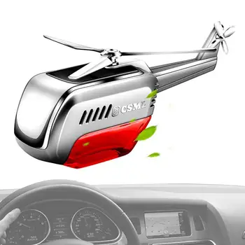 Autó aromaterápiás diffúzor Napelemes levegő diffúzor Helikopter forma Kreatív autó parfüm dekoráció aromaterápiás díszautó