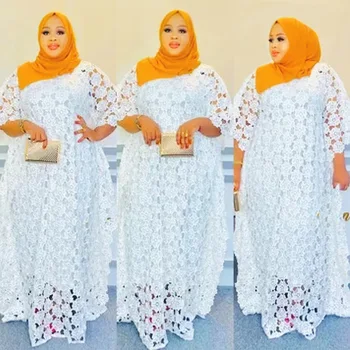 2 darabos készlet Hagyományos afrikai ruhák 2024-re Csipke nők Dashiki Ankara partiruha Abaya Dubai Boubou Afrika ruházati ruhák