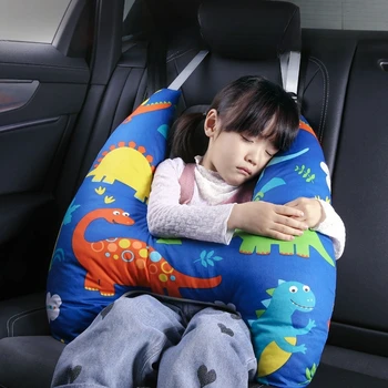 Gyermek autó fejtámla autó alvó nyak fejtámasz autó párna autó vállpárnák autó utazás H-alakú nyakpárna Új