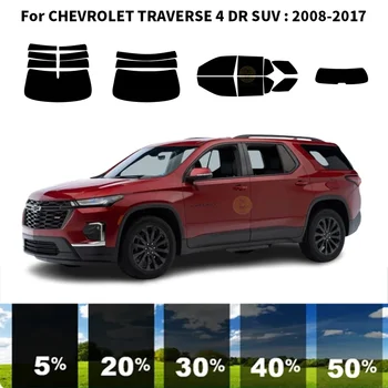 Előre vágott nanokerámia autó UV ablakfesték készlet autóipari ablakfólia CHEVROLET TRAVERSE 4 DR SUV 2018-2023 számára