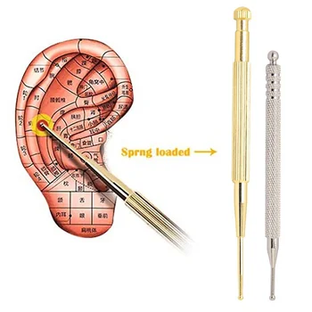 Fülpont kereső Akupresszúrás masszázs toll Shiatsu eszközök Terápiás eszköz Fájdalomcsillapító masszírozó