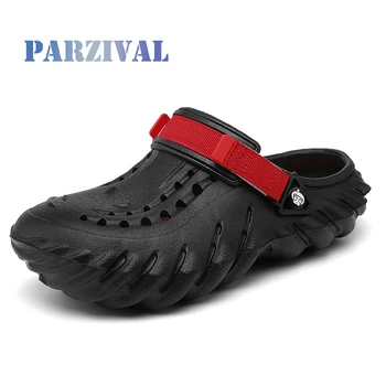 PARZIVAL Nyári EVA szandálok Férfiak Kerti cipők Könnyű papucsok Üreges strandcipők Kényelmes sétacipők férfiaknak