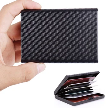 Super Light alumínium-oxid kártya pénztárca RFID lopásgátló kártyatartó doboz férfi alumíniumötvözet hitelkártya tok női hordozható
