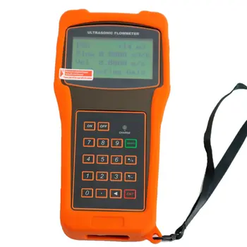 TUF-2000H-TM-1 kézi digitális ultrahangos vízáramlásmérő áramlásmérő DN50 és 700mm közötti csőmérethez -40 és 90 fok