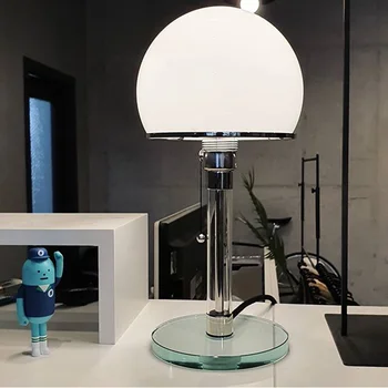 dán Bauhaus asztali lámpa Nordic Style Personality Egyszerű hálószoba éjjeli lámpa
