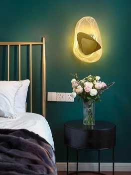 posztmodern egyszerű fali lámpa nappali háttér kreatív személyiség tanulmány tervező mintaszoba Gyerekszoba hálószoba ágy