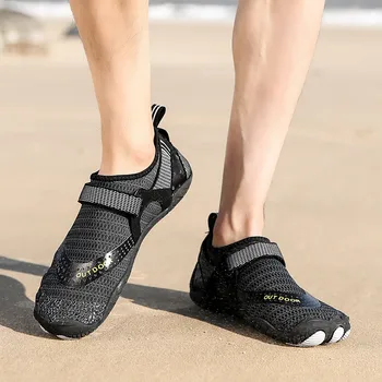 Nők Vízicipők Férfi mezítlábas Aqua cipők Gyorsan száradó strandcipők Légáteresztő sportcipők Csúszásgátló túracipők 2023 Új