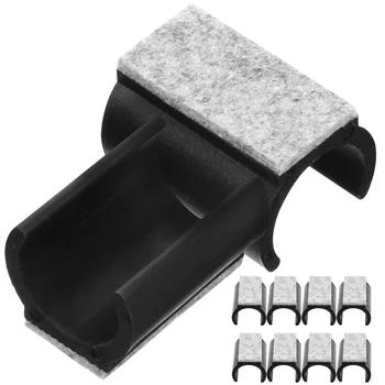 10db Bútorpárnák Széklábak párnák U-alakú szék lábsapkák filc padlóvédők