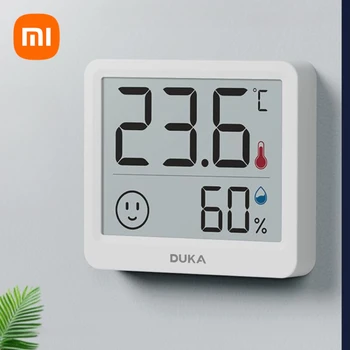 Xiaomi Duka TH1 nagy pontosságú elektronikus hőmérséklet- és páratartalommérő függőleges csecsemőszoba hőmérő