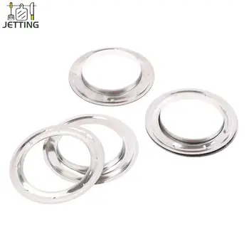 10pár Fűzőlyuk függönygyűrűk Függönygyűrű felső ezüstös fém gyűrű fejléc függöny kiegészítők 4cm belső átmérő