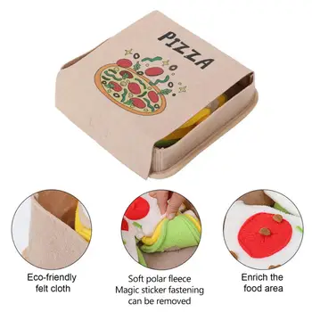 Kisállat szimatolás Játék szimatolás Keresés Jutalomfalat játék Kisállat puzzle játék pizza forma a stressz enyhítésére Lassú etetés Természetes táplálkozás Készségfejlesztés