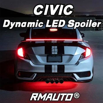 Civic dinamikus LED spoilerhez hátsó csomagtartó tető spoiler irányjelző féklámpa Honda Accord CR-V XR-V Avancier Breeze Integra