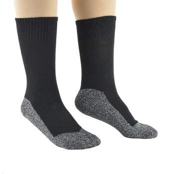 1 pár zokni Alumínium szálas meleg zokni Női Férfi téli termálzokni síeléshez Kempingezés Túrázás Gördeszkázás Hegymászás