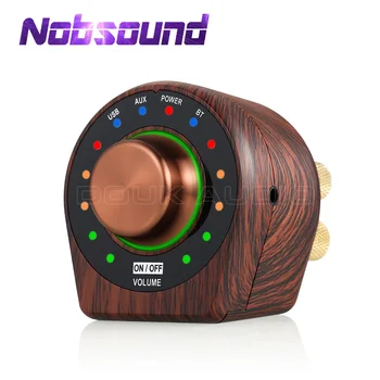 Return-Nobsound Mini digitális teljesítményerősítő Bluetooth 5.0 vevő sztereó audio erősítő otthoni autó tengeri hangszórókhoz USB AUX bemenet