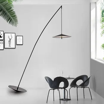 Nordic kreatív állólámpák Modern luxus horgász állólámpa hálószobához Nappali kanapé a lakberendezés mellett állólámpák