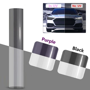 Autó stílus PPF TPU intelligens fotokróm fényszóróvédő film színváltó öngyógyító karcálló film