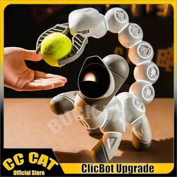 Clicbot Smart Robot Advanced Suit Intelligens AI Kísérő puzzle játékok Program Moduláris illesztés Asztali Elektronikus kisállat jelen