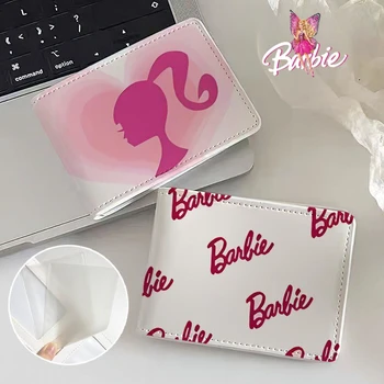 Barbie lányok anime vezetői engedély Védőburkolat Kawaii négy kártya pozíció vízálló bőrtok rajzfilm személyi igazolvány borító ajándék