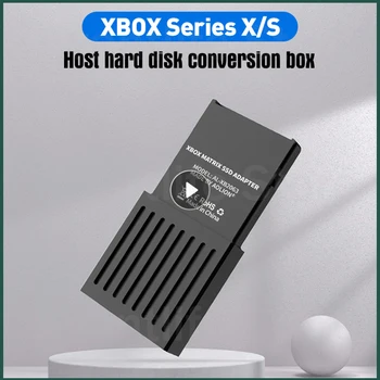 Külső gazdamerevlemez átalakító doboz Xbox Series X/S konzolhoz Egy kártya kettős célú M.2 bővítőkártya doboz 32G sávszélesség