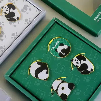 4Pcs Tartós fém könyvjelzők Fehér/zöld könyvjelölő Kínai stílusú fém könyvjelzőtartó Diák írószer dekoratív