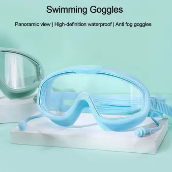Vízálló, párásodásgátló, széles látószögű, nagyfelbontású sportkellékek Úszószemüvegek Szemüvegek Úszószemüveg füldugóval