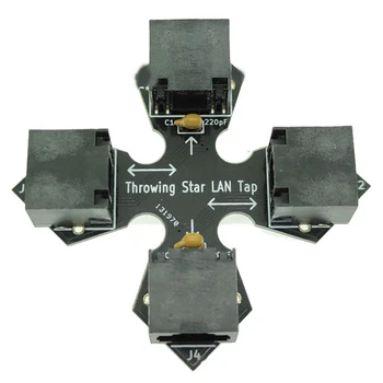 2X hálózati csomagrögzítő eszköz LAN dobócsillag-utasítások összeszerelve