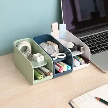 Halmozható tárolódoboz Multifunkcionális ABS mágneses írószer tolltartó irodai