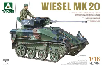 Takom 1014 1:16 méretarányú Weasel MK20 felderítő jármű katonákkal