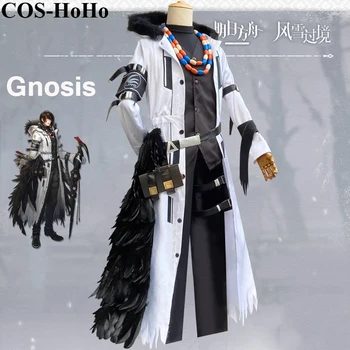 COS-HoHo játék Arknights Gnózis A kezdeti bőr harci ruha Jóképű hűvös egyenruha Cosplay jelmez Halloween Party Ruha Férfiak