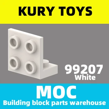 Kury Toys DIY MOC 99207-hez 10db építőelem alkatrészek Konzolhoz 1 x 2 - 2 x 2 fordított Módosított lemezhez